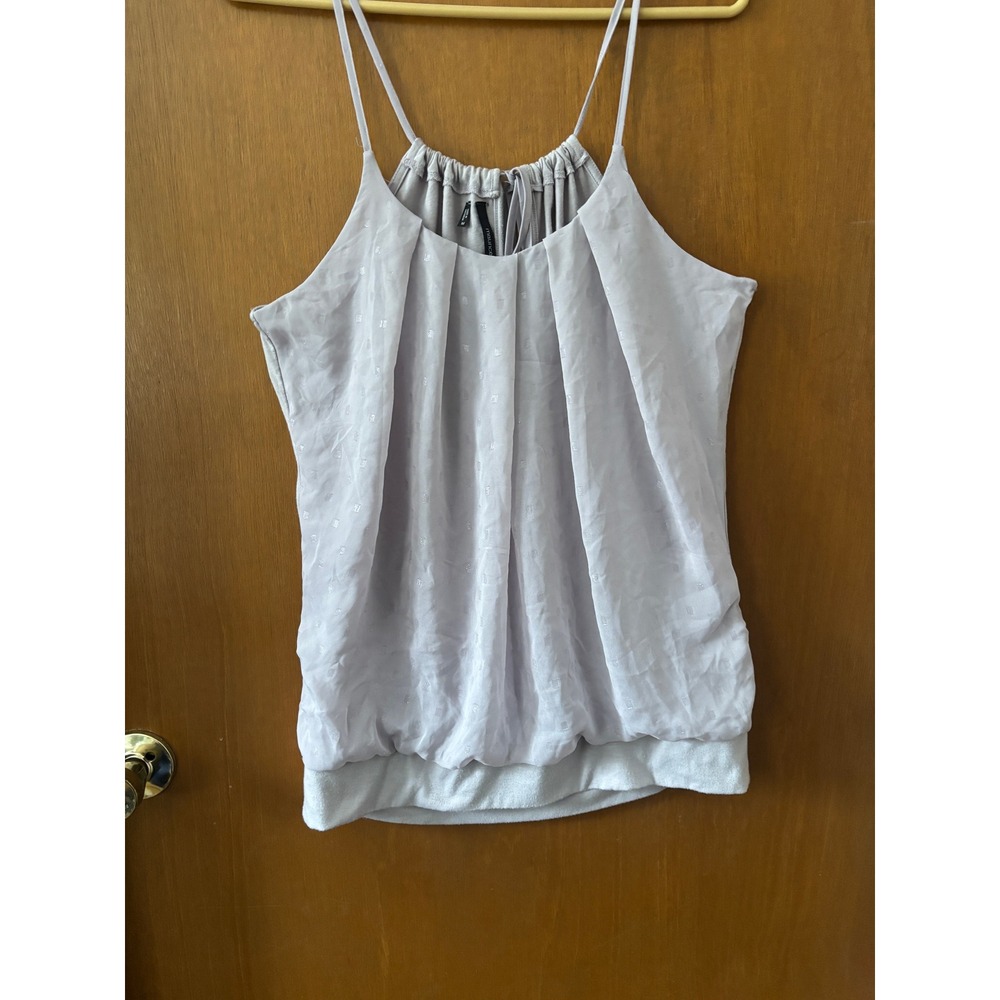 Maurices Lavender Purple Sleeveless Halter Neck Blouse‎ Top Womens Medium